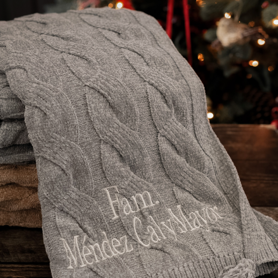 Frazada Trenza Chenille