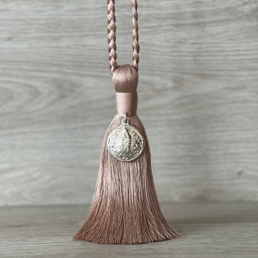 Bendición para Hogar Chica Virgen de Guadalupe Redonda Paquete de 10 piezas