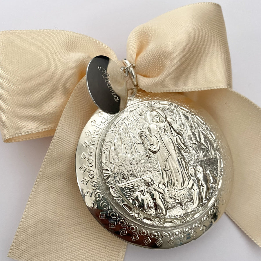 Medallón cunera Virgen de Fátima