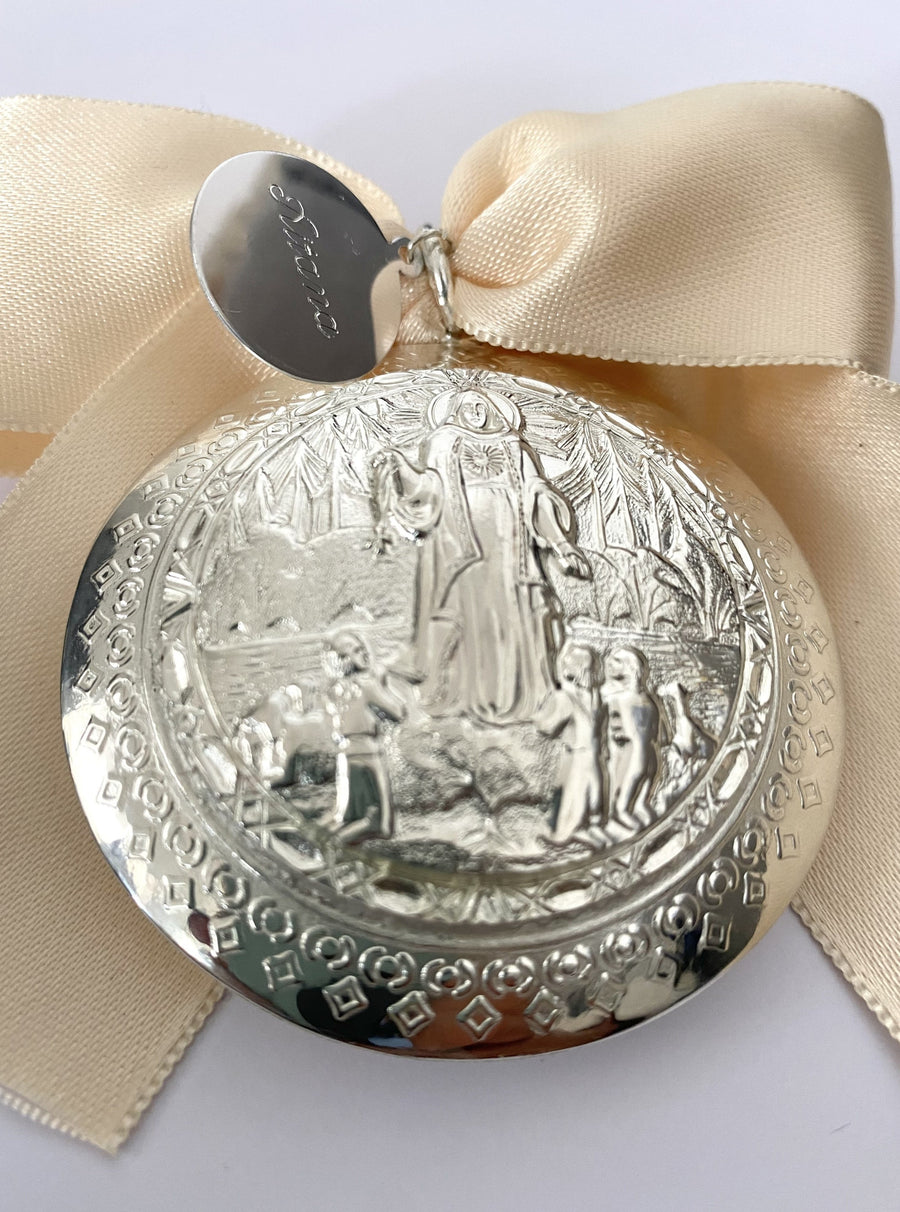 Medallón cunera Virgen de Fátima