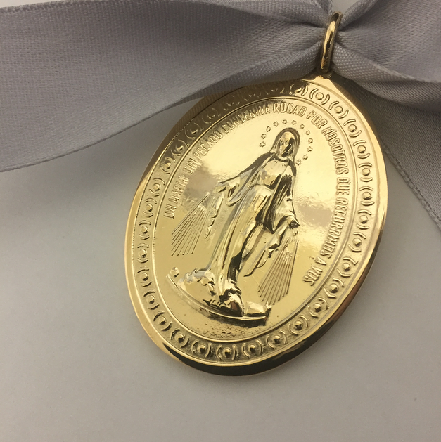 Medallón especial Virgen Milagrosa Paquete de 10